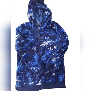 Highland 5/6 Blue/Black Zipup Hoodie